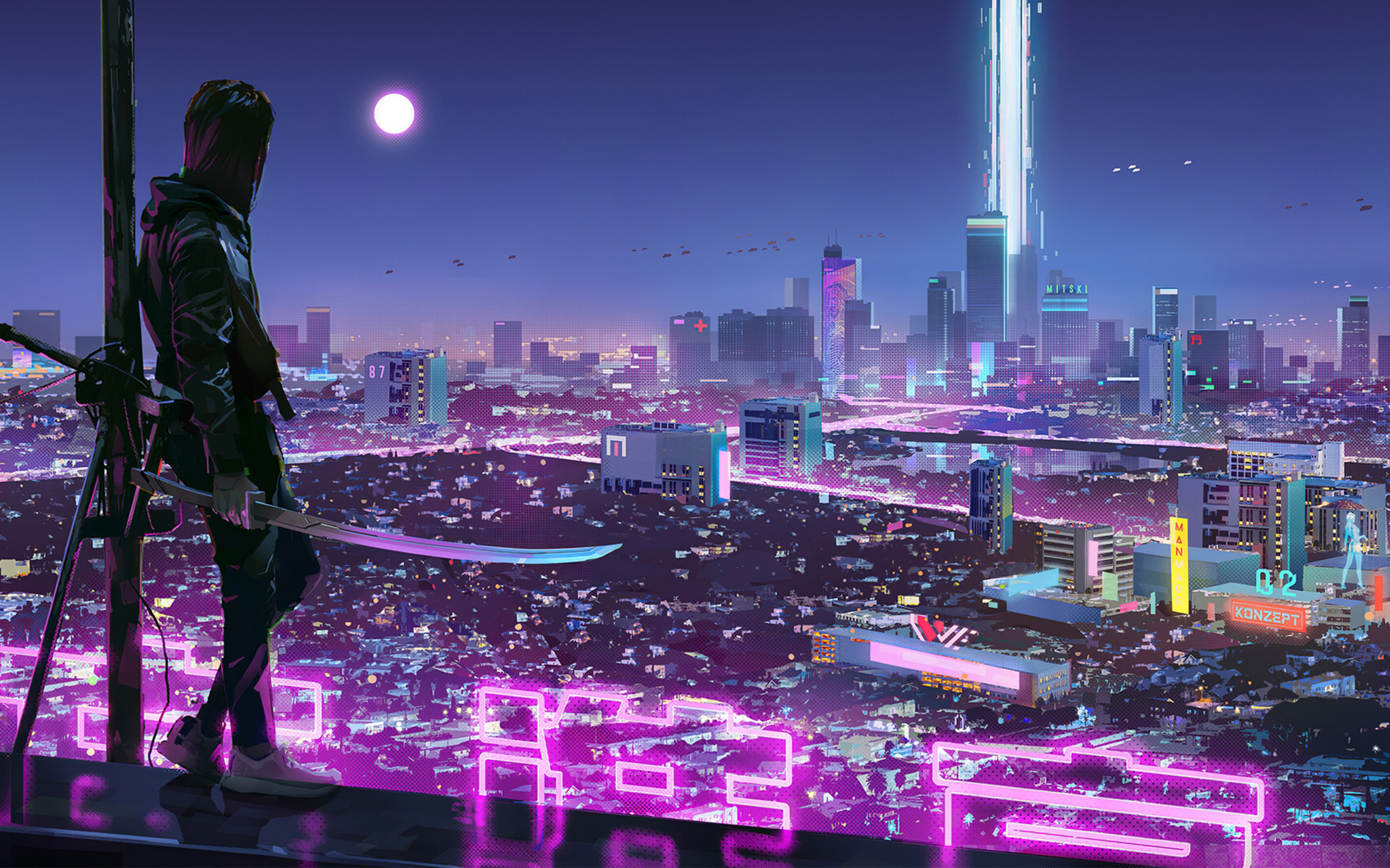 Neon samurai