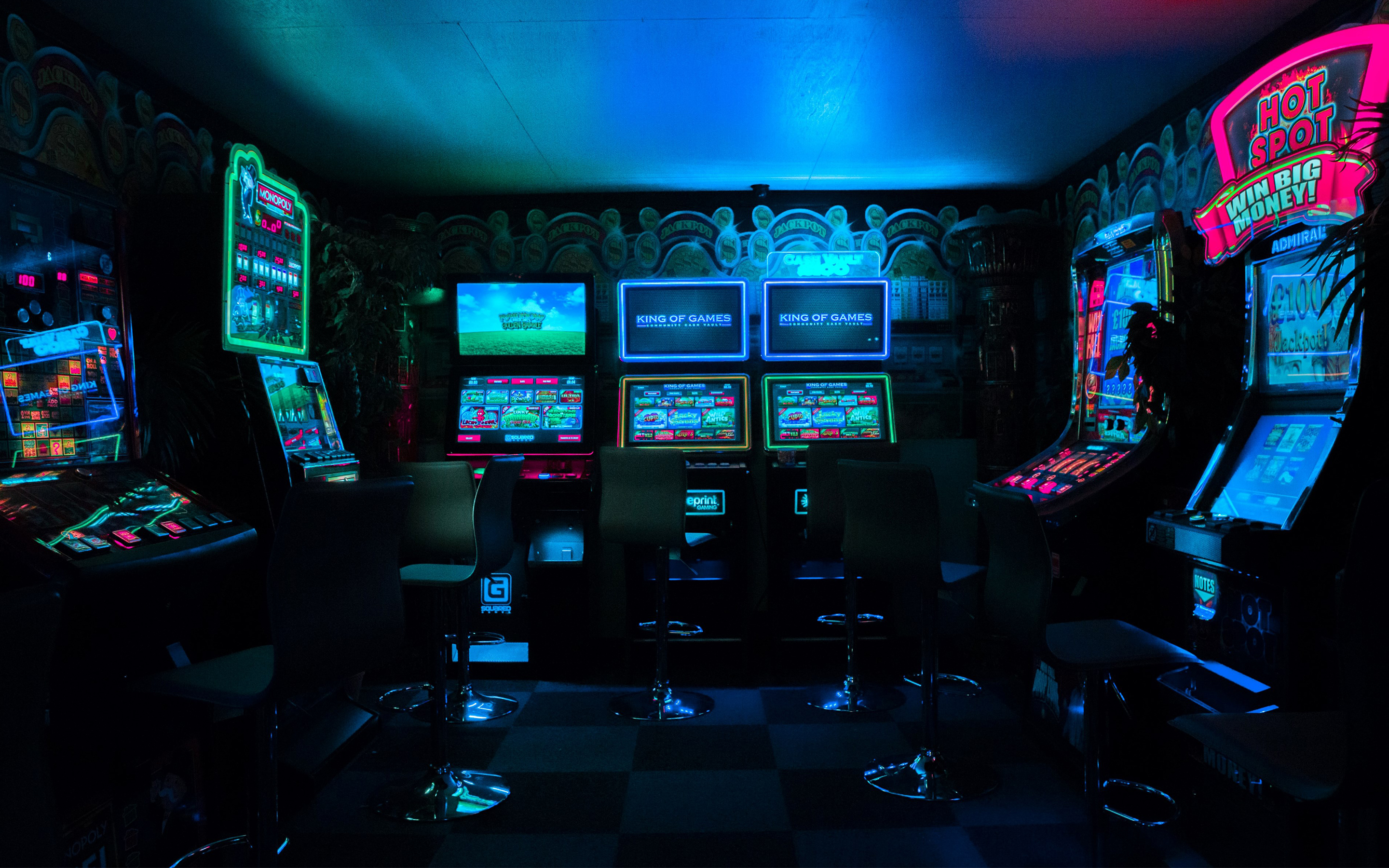 Arcade room