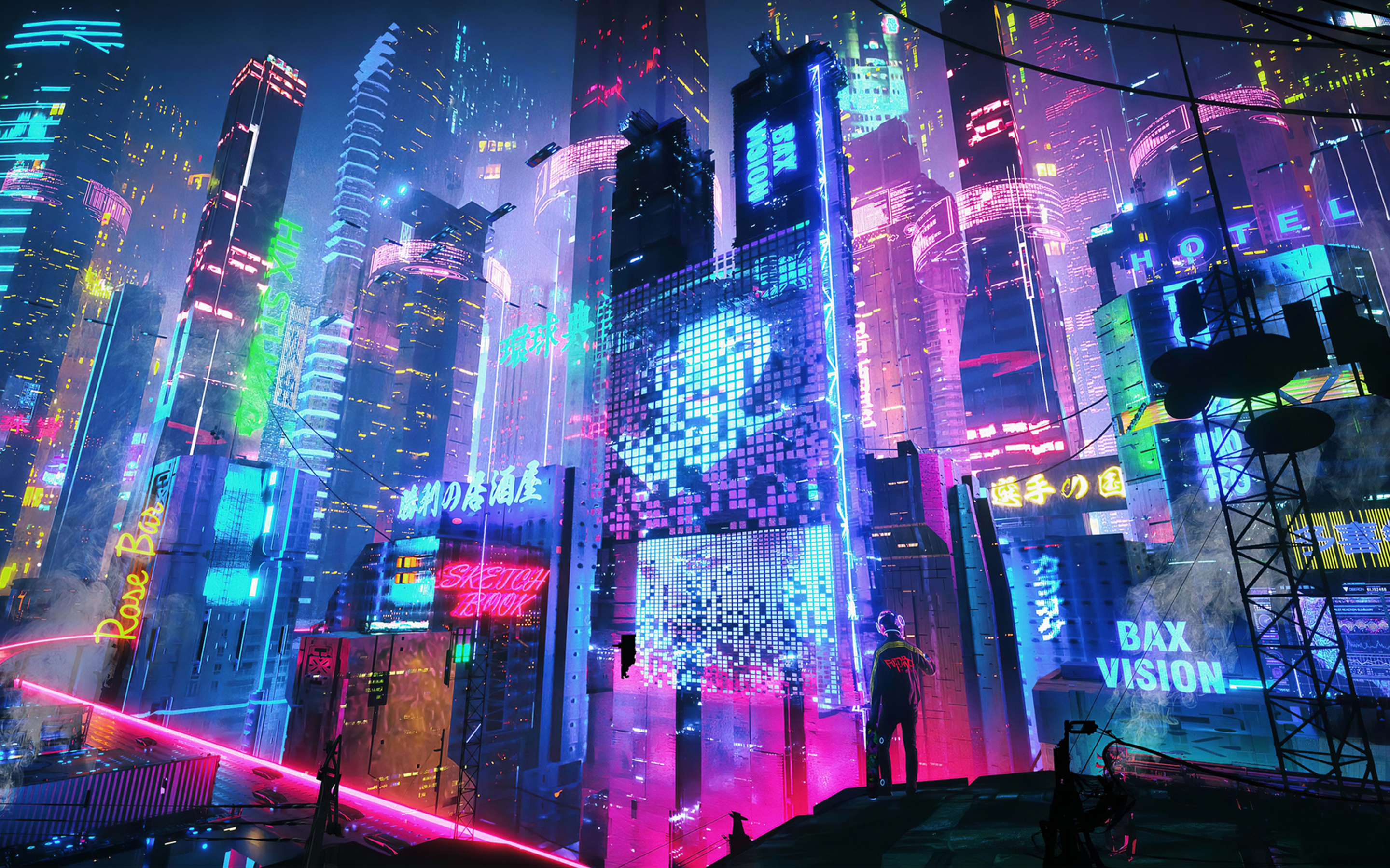 Neon city